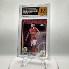 Topps Chrome UEFA Nicolas Otamendi - 86 - Magenta Lava /75 - Grade 10