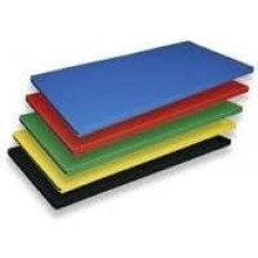 Спортивный коврик Pyra-Sport - 100 см x 200 см x 5 см с чехлом из искусственной кожи