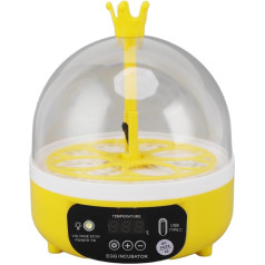 Мини инкубатор для яиц для дома Автоматический контроль температуры влажности 4 яйца Инкубатор для домашней птицы для кур уток голубей, #512,