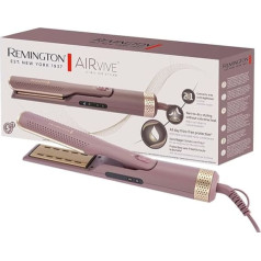 Remington AIRvive Airstyler [2-в-1 выпрямители: влажное и сухое применение] Технология ионического воздуха для гладких, ровных и волнистых результатов ук