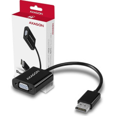 Axagon Rvd-vgn адаптер displayport -> vga fullhd 1920x1200