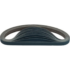 Шлифовальная лента Makita, 13 мм, K100, упаковка из 25 штук, P 39512