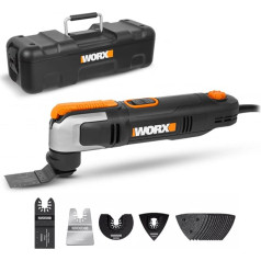 WORX WX686 Многофункциональный инструмент 250 Вт + принадлежности + кейс