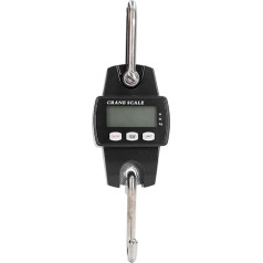 MasYosh Журавлиные весы, портативные портативные цифровые точные электронные весы 300 кг с S-образным крюком для фермы охоты рыбы путешествия к