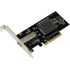 KALEA-INFORMATIQUE PCIe x8 Network Fibre 10G SFP+ Controller Card с чипсетом Intel 82599 X520