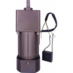 Getriebemotor 1 Stück 370 W 104 x 104 mm Rahmen Konstantdrehzahlmotor 220 V AC Einphasig 6IK370RGU-CF Festdrehzahl-Getriebemotor Drehzahlminderer Variabler(50K 28rpm)