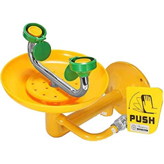Augenspülstationen, am Wasserhahn montierte Augenspülstation, Augenspüldusche, Enspülstation, Augenspüldusche, Erste-Hilfe-Notfall-Augenspüleinheit für Waschbeckenaufsatz, Waschbeckenmontage