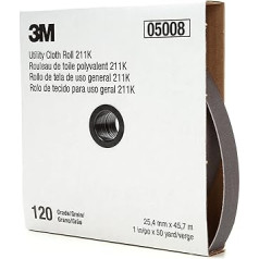 3M Allzwecktuchrolle, 211 K, 120 J-Gewicht, 2,5 см x 45,7 м, ASO, Full-Flex, Länge/Breite: 45,7 м x 2,5 см