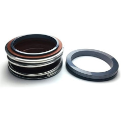 BTMFGVWLB MG1-80/G4 MG1-80/G6 MB1 MG1 Unwucht Gummibalg Mechanische Dichtungen Welle Größe 80mm for Wasser Pumpe Material SIC/SIC/VIT Welle Dichtungen(MG1-80-G6)