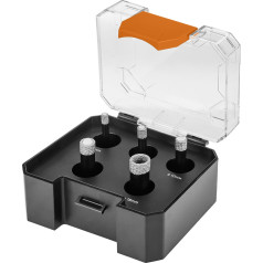 Neo Tools Алмазные пилы (6, 8, 10, 12, 16 мм), набор из 5 эл.