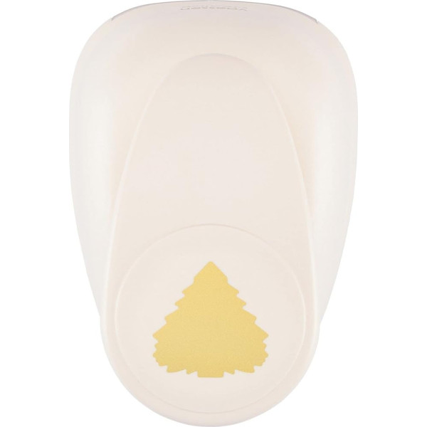 Vaessen Creative Motif Punch Trees, Christmas Trees - 6,7 x 6,7 см - Дырокол для бумаги для творчества, цветной бумаги, бумаги для скрапбукинга или бумаги для декупажа