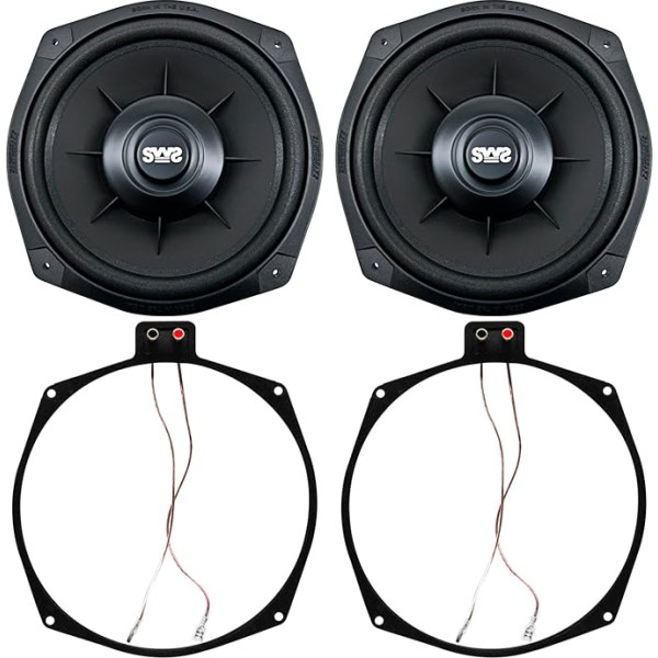 Earthquake Sound Sws-8xi Shallow Woofer System Series Single 2 Ohm 600 Watt 8