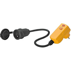 Удлинитель Brennenstuhl 1132731 с адаптером 16 Ампер/230 В с вилкой IP44 10 мА 0,5 м H07RN-F 3G1,5