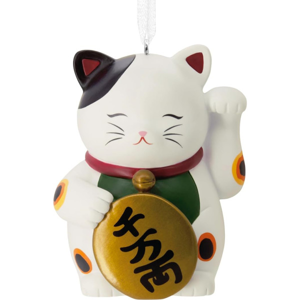 Рождественское украшение Hallmark Lucky Cat