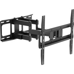 HALTERUNGSPROFI Настенное крепление супер плоское наклонное поворотное для 40 42 46 47 50 55 дюймов VESA Идеально подходит для ЖК и LED телевизоров Panasonic, Sony,