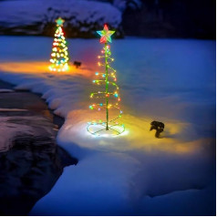 Кегельфонное украшение Weihnachtsbaumdekoration, солнечный RGBY-блокнот, высота 2 м, более влажный материал. Entworfen für: Verschönerung von Weihnachtsräumen