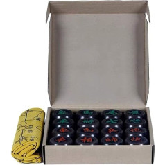 Китайские шахматы, настольные игры Сянци с кожаной доской, 2 игрока (черные, 6 см)