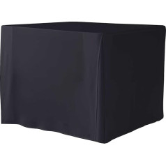 XXL90 Простая скатерть для стола 36 x 36 x 29 см черная