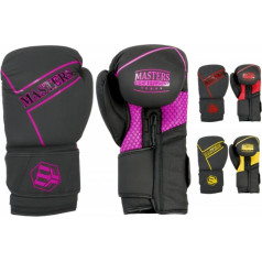 Боксерские перчатки RPU-BLACK 012325-0210 / черно-красные+10 унций