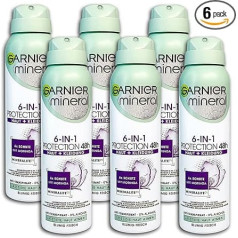 Loreal Mineral 6 в 1 Защита Антиперспирант Дезодорант Спрей 6 x 150 мл Упаковка из 6