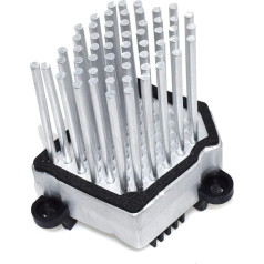 Блок резистора двигателя вентилятора отопителя для BMW E39 E53 523I 525I 525D 530I 540I 530D 520I 528I 520D 540I 535I X5 двигатель охлаждения радиатора вентиляторы