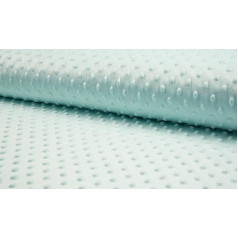 Роскошный супермягкий материал DIMPLE Cuddle Soft Fleece Fabric - PALE MINT