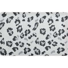 Декоративный леопардовый узор, для наружного использования, нескользящая резина и моющийся, для внутреннего использования, ультратонкий, 