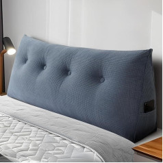 Подушка для спины Dorifine, подушка для чтения для кровати и дивана, 140 см Удобная настенная подушка для кровати, обеспечивает оптимальную подд