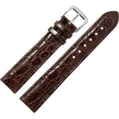 MARBURGER Ремешок для часов 17 мм кожаный крокодиловый Набор инструментов для сборки 81317