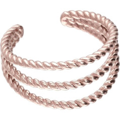 PIERCINGLINE Хирургическая сталь поддельные ухо каффы ухо каффы витой в 4 стильных цветах