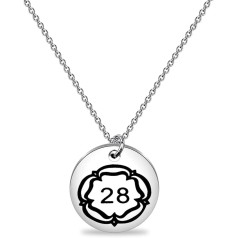 AATOP 28 Ожерелья Певец Llouis Фанаты Подарок Любители Музыки Ювелирные Изделия 28 Лет Подарок Для Мальчиков Девочек