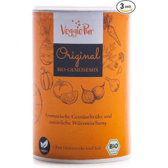 Овощная смесь Veggie Pure, оригинальная, органическая, 3 x 130 г