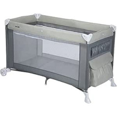 Safety 1st Safety 1st Full Dreams 2192191000 Travel Cot 3-в-1 с приставным столиком для пеленания Сумка для переноски теплая серо-голубая