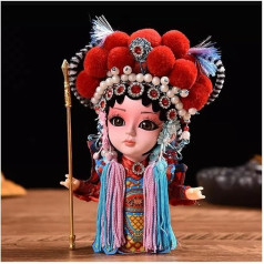 Декор Китайской Оперы, Пекинская Опера Лицо Пухлый Пекин Подарок, Пекинский Стиль Украшение Куклы, Пекинская Опера, Макияж Лица, Оперная Фи