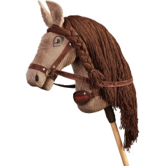 Игрушка для детей Ponnie Ginger A4 Лошадь с ручной росписью глаз сделана в защищенной мастерской Размер S