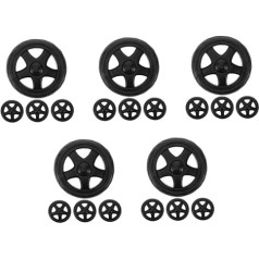 5 комплектов торговых тележек колеса Винтаж тележки колеса Колеса для садовых тележек Колеса для тележек Роликовые тележки колеса Колеса 