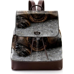 Snap Tortoise Персонализированные школьные сумки-книжки для подростков, разноцветные, 27x12.3x32 см, Рюкзаки-рюкзаки