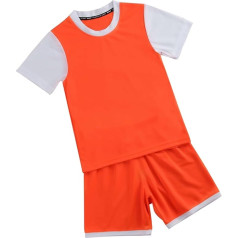 Детский спортивный костюм Лето футболка и шорты 2 части короткие спортивные (2-13 лет) топы + шорты набор тоддлер одежда для девочек партии пл