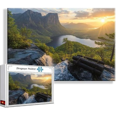 Пазл Озеро Весны 5000 деталей большой XXL 156 x 105 см, пазл художественный невозможный взрослый сложный, DIY классический пазл взрослый, мальчик, д