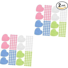 2 Sätze Nagelentferner Watte Gelentferner Nagellack Make Up Entferner Gel Nagellackentferner Für Gel Nagellack Nageltücher Für Gelnägel Fusselpads Entfernen Von Nagelgel 800 Blatt*2