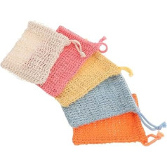 5 Stück Luftpolstertaschen Für Seifenstücke Seifenbeutel Für Die Dusche Seifenbeutel Shampoo Tasche Seifenstück Schrubberbeutel Körperpeeling Tasche Seifenstück