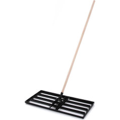 Грабли для выравнивания поверхности газона с ручкой, 150 см, скребок, стальной скребок для газона, грабли для выравнивания, инструмент для вы