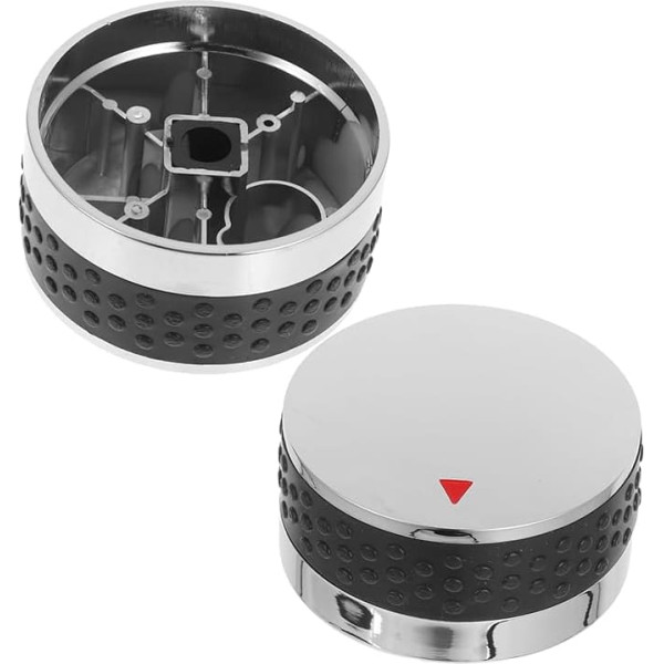 TOYANDONA 2 Stück Bbq Grillknopf Brennerknöpfe Grill Bedienknopf Elektroherd Ofenknopf Thermostat Universalknopf Grill Brennerknopf Knöpfe Für Elektroherd Bedienknöpfe Ersatz Abs