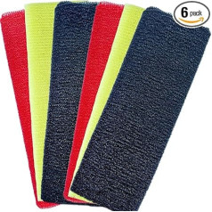 Отшелушивающие мочалки, 6 штук Японская мочалка отшелушивающая губка Мочалка отшелушивающая тело для отшелушивания скраб для тела скраб д