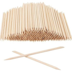 MANCHAP 1000 шт. деревянные палочки для маникюра двухсторонние палочки для кутикулы натуральное дерево кутикулы толкатель для маникюра ногтей 