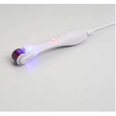 GHzzY Электрический ролик для дермы - USB ролик с микроиглами для укрепления кожи, удаления морщин и шрамов от акне - роликовый инструмент для м