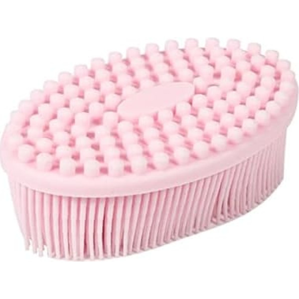 100% силикон Puffa щетка лицо тело нежный отшелушивание кожи отшелушивание здоровье красота целлюлит лечение массаж щетка длинные щетинки