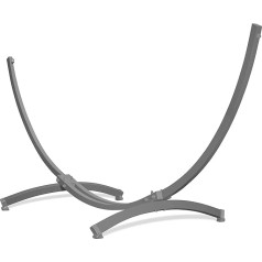 Potenza Tytan Frame Outdoor Hammock Frame XXL 360 см, 350 кг, каркас для гамаков, стальной каркас, устойчивый к атмосферным воздействиям (серый)