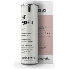 Сыворотка EGFperfect против старения и заполнения морщин с гиалуроновой кислотой (3%), витамином B3, трипептидами меди и EGF (0,6ppm) - идеально подходи
