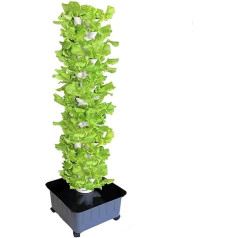 Гидропоника комплект для растений Автоматическая башня аэропоники с 45 отверстиями Гидропонная башня Садовая башня Аэропоника Выращивани